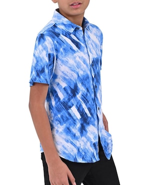 Camisa casual Supply de algodón manga corta para niño