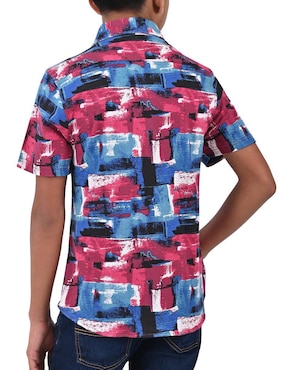 Camisa casual Supply de algodón manga corta para niño
