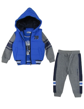 Conjunto Casual Push Para Niño 3 Piezas