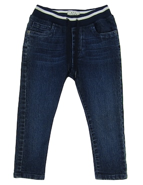 Jeans Slim Ouragan Deslavado Para Niño