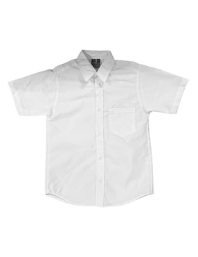 Camisa escolar Pool Jhon By Mr. Gadgets de algodón manga corta para niño