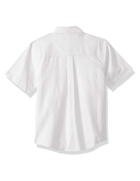 Camisa escolar Pool Jhon By Mr. Gadgets de algodón manga corta para niño