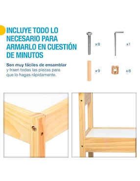 Silla 2 piezas Shimy de madera
