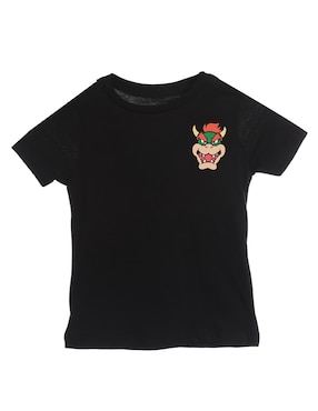 Playera Nintendo Super Mario Manga Corta Para Niño