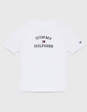 Playera Tommy Hilfiger Manga Corta Para Niño