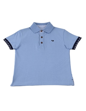 Playera Tipo Polo Ferrioni Edesia De Algodón Para Niño