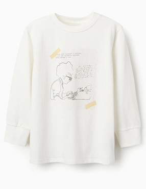 Playera Zippy Manga Larga Para Niño