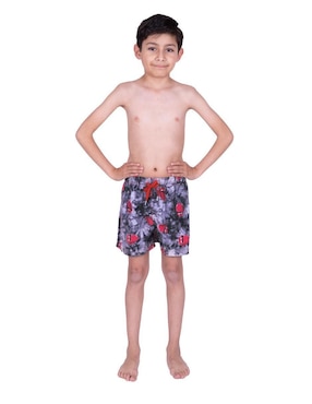 Traje De Baño Short Mermaids 123 Rolling Stones Para Niño