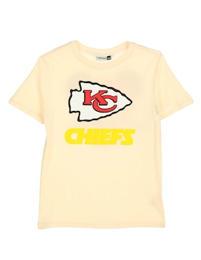 Playera NFL Kansas City Chiefs Manga Corta Para Niño