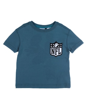 Playera NFL Manga Corta Para Niño