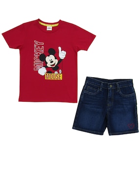 Conjunto Mickey Para Niño 2 Piezas