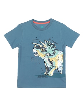 Playera Piquenique manga corta para preescolar niño