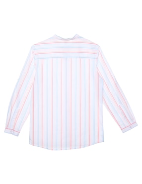 Camisa casual Piquenique de algodón manga larga para niño
