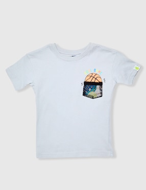 Playera Matt & Megan manga corta para niño