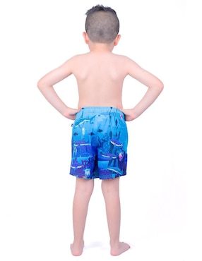 Traje de baño short Mermaids 123 para niño