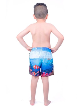 Traje de baño short Sharks 123 para niño