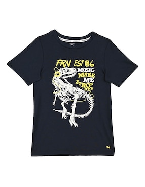 Playera Ferrioni Russel Manga Corta Para Niño