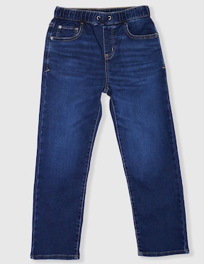 Jeans straight Cat & Jack lavado obscuro para niño