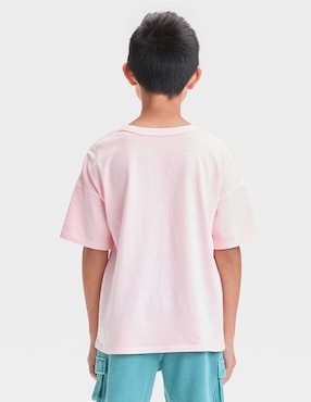 Playera Cat & Jack manga corta para niño