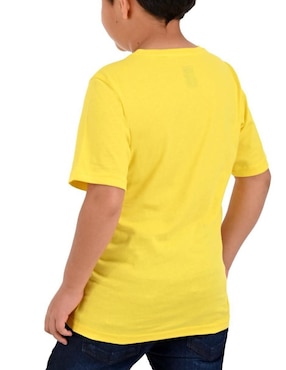 Playera Yale manga corta para niño