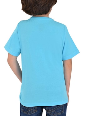 Playera Yale manga corta para niño
