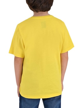 Playera Yale manga corta para niño