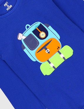 Playera Matt & Megan manga larga para niño