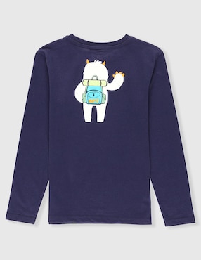 Playera Matt & Megan manga larga para niño