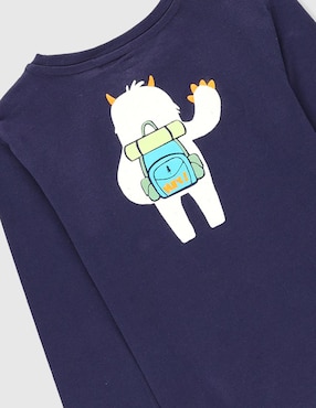 Playera Matt & Megan manga larga para niño