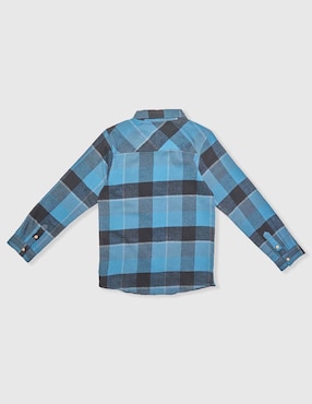 Camisa casual Matt & Megan de algodón manga larga para niño