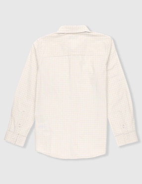 Camisa de vestir Piquenique Collection de algodón manga larga para niño