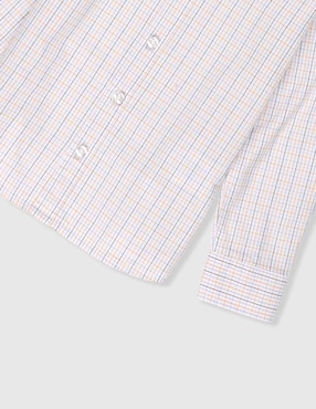 Camisa de vestir Piquenique Collection de algodón manga larga para niño