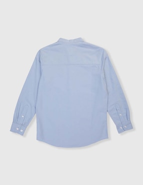 Camisa casual Piquenique de algodón manga larga para niño