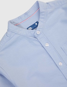 Camisa casual Piquenique de algodón manga larga para niño