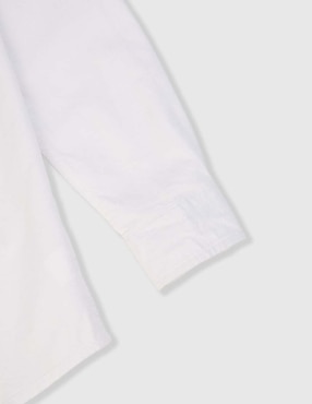 Camisa de vestir Piquenique de algodón manga larga para niño