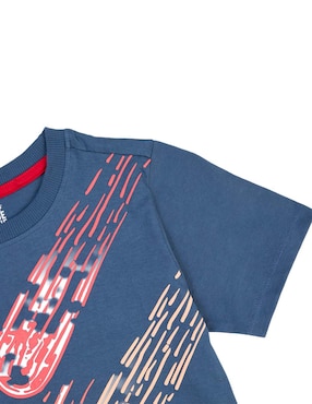 Playera Piquenique manga corta para niño