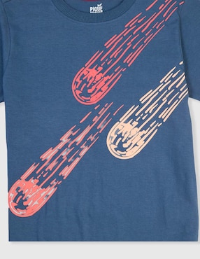 Playera Piquenique manga corta para niño