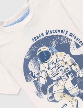 Playera Piquenique manga corta para niño