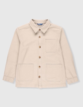 Camisa casual Piquenique de algodón manga larga para niño