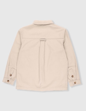 Camisa casual Piquenique de algodón manga larga para niño