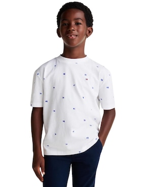 Playera Tommy Hilfiger manga corta para niño