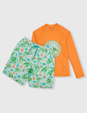 Traje de baño short Piquenique para niño