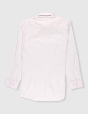 Camisa de vestir Zilery's de algodón manga larga para niño