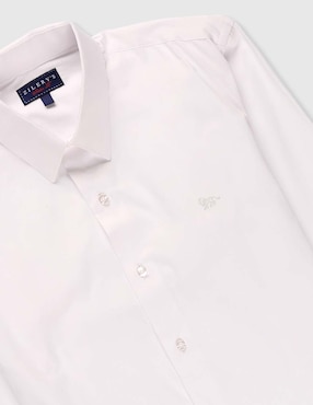 Camisa de vestir Zilery's de algodón manga larga para niño