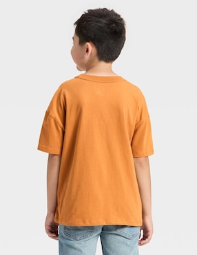 Playera Cat & Jack manga corta para niño