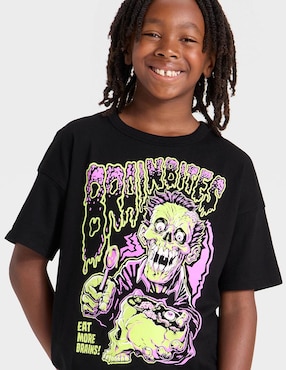 Playera Cat & Jack manga corta para niño