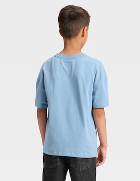 Playera Cat & Jack manga al codo para niño