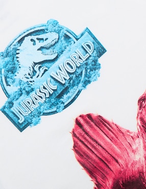Playera Jurassic World Jurassic World manga corta para niño