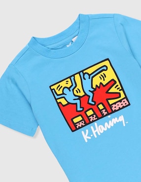 Playera Piquenique manga corta para niño