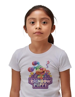 Playera Blues Clues & You manga corta para niña